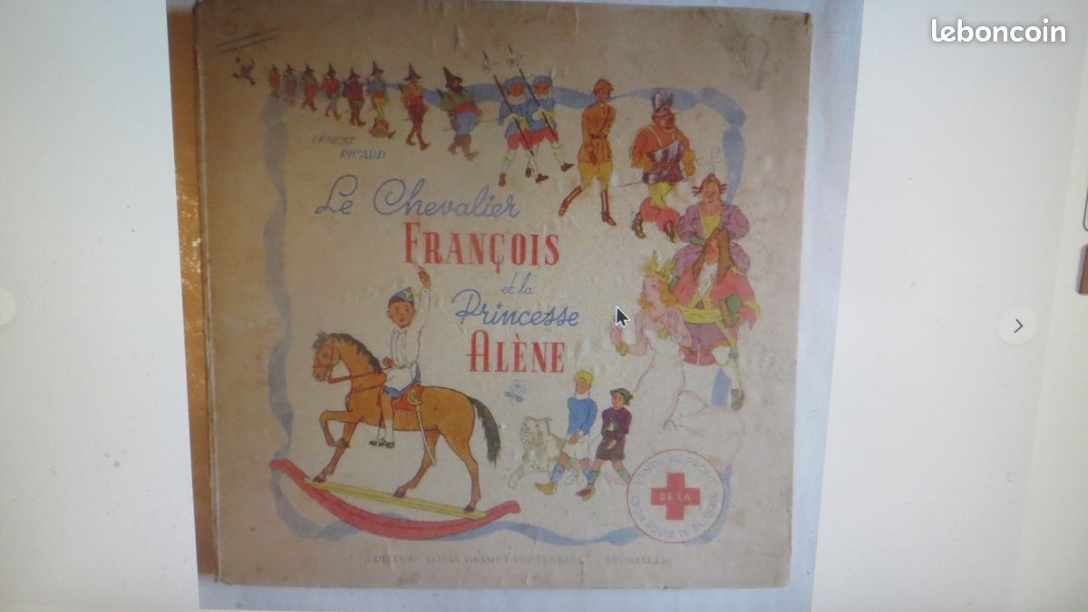 Le chevalier François et la Princesse Alène de Ernest Picard – 1944 (image 1)