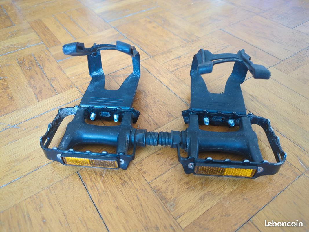 Pédales Plates Wellgo K20427 Argentées – Occasion – VTT – Alu/Steel