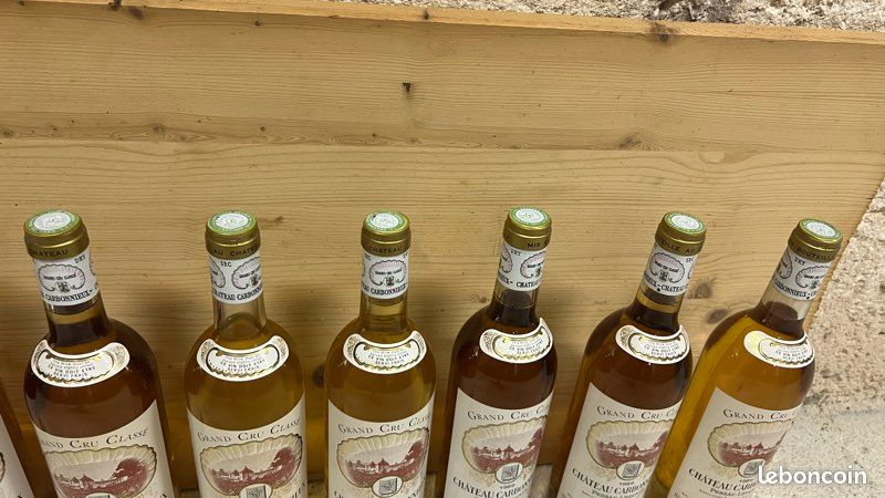 Vin château Carbonnieux 1989 pessac leognan blanc (image 5)