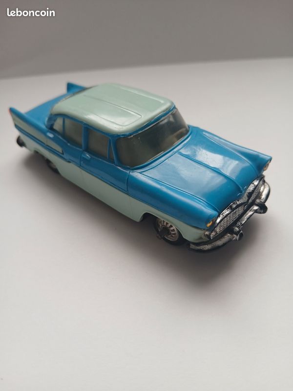 NOREV 1/43 – Simca Chambord + Caravane Henon – Turquoise Et Gris – Occasion