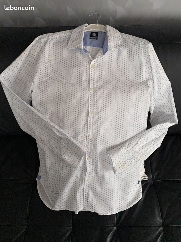 Chemise à motif Marina Yachting Taille 41 TBEG (image 6)