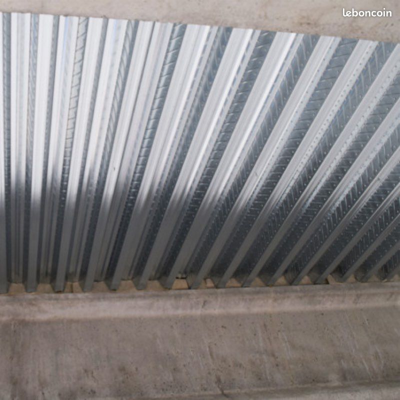 Tôles pour plancher collaborant PCB 80 béton bois ) (image 1)