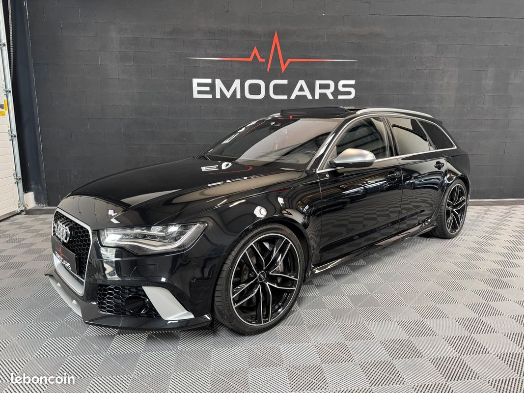 Audi RS6 AVANT C7 4.0 V8 TFSI 560CH QUATTRO - FREINS CÉRAMIQUE - ORIGINE FRANCE (image 2)
