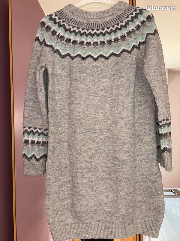 Robe pull grise (image 6)