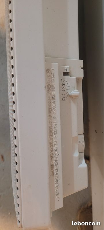Radiateur électrique rayonnant 1500w de la marque Equation (image 1)