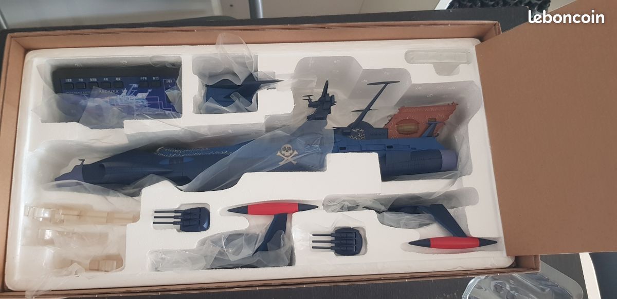 Bandai albator harlock atlantis acradia gx-93 soul of chogokin (image 3)