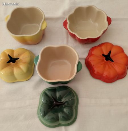 Plat en fonte orange Le Creuset vintage Made in France 1980 - Canada