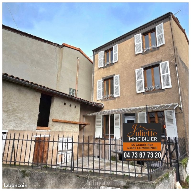 Maison 6 pièces 107 m² · à Combronde · 107 m² · 129 900 €