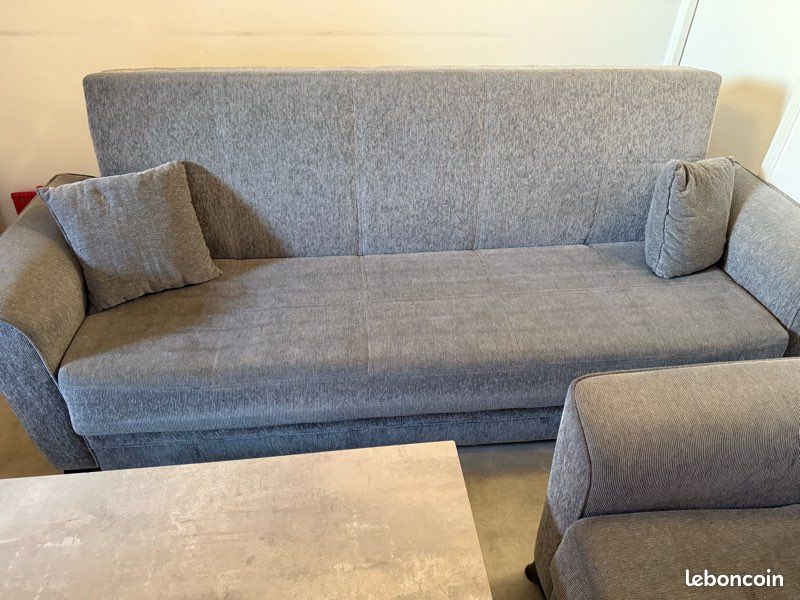 Fauteuil + table basse (image 2)