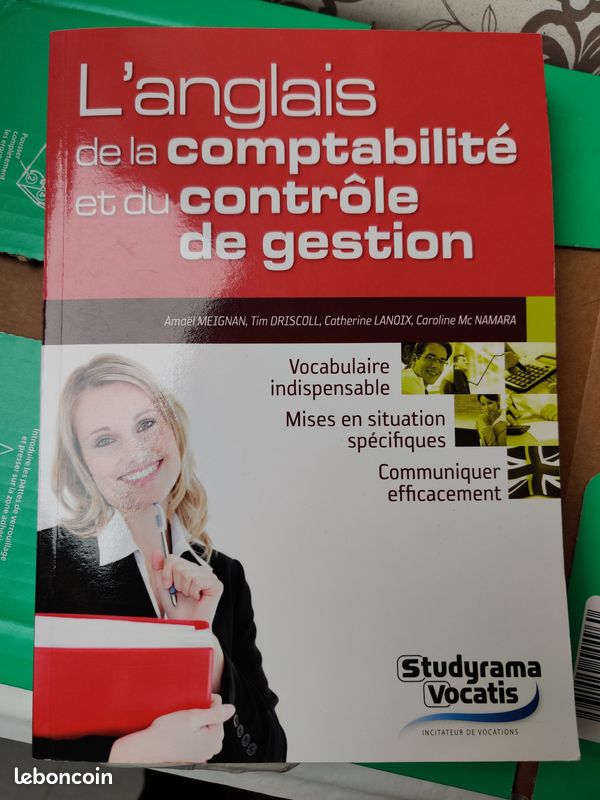 Livre l'anglais de la comptabilité et du contrôle de gestion (image 1)
