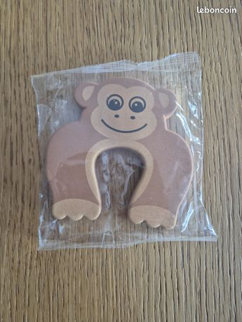 Bloc Porte Sécurité Enfant 4 Pièces - Anti-Pince-Doigts - Mousse EVA - Animaux Mignons