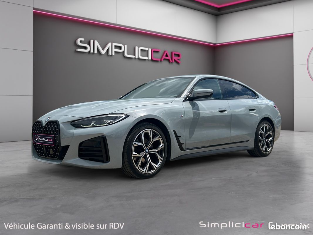 BMW 4 COUPE GRAN COUPE 420D BUSINESS DESIGN 190Ch Garantie 12 mois (image 4)