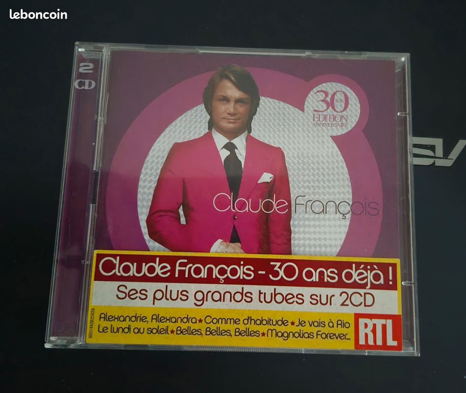 Double CD du chanteur Claude François "30 ans déjà " (image 2)