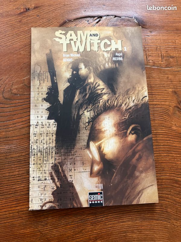Livre BD Sam and Twitch 1 Bendis Medina Semic (image 1)