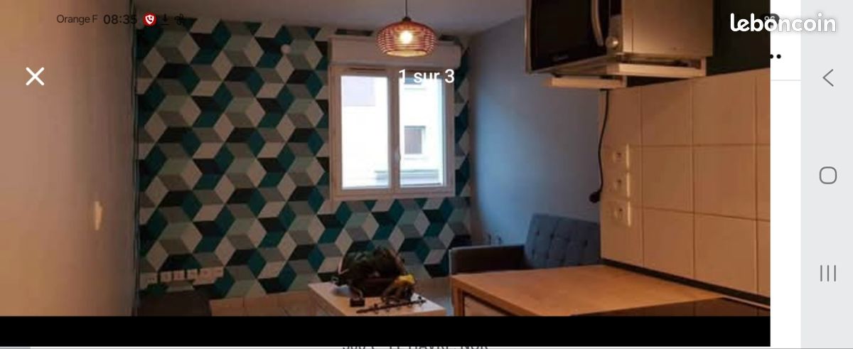 Appartement 1 pièce 21 m² · à Le Havre · 21 m² · 500 €
