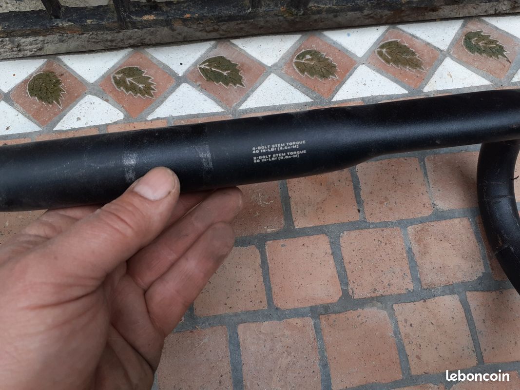 Guidon Vélo Ancien Belleri 25-410 Aluminium - R536