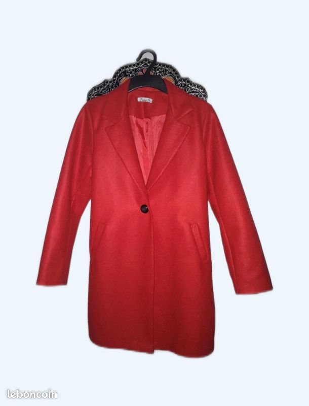 Manteau rouge neuf (image 1)