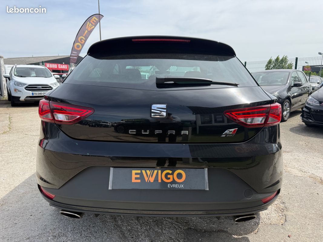 SEAT Leon SC 2.0 TSI 290 CH CUPRA BVA - CARPLAY/ANDROID AUTO - REGULATEUR ADAPTATIF - SIEGES AV CHAUFFANTS - (image 5)