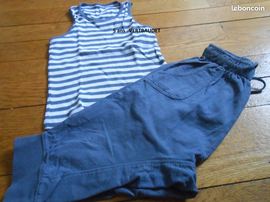 Lot pyjama short garçon 5 ans été vertbaudet (image 3)