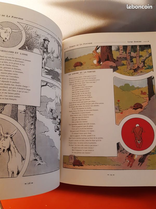 Fables de la Fontaine illustrées par Benjamin Rabier (image 6)