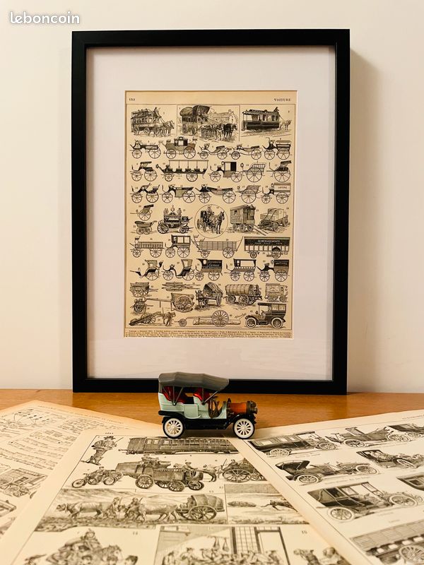 Lithographie sur les routes et chaussées - 1920 (image 4)