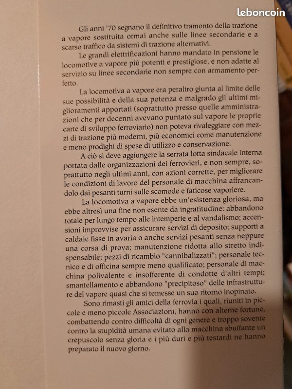 La macchina sbuffante, Éditions Gribaudo, livre en italien sur les trains (image 4)