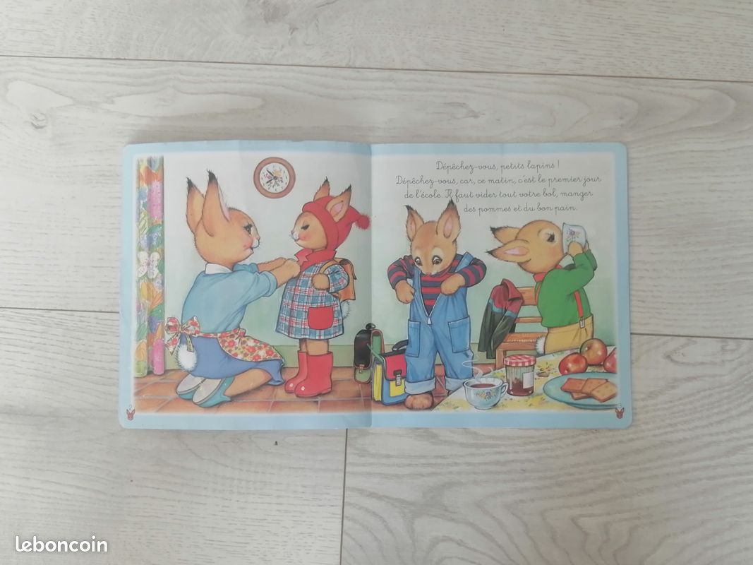 Livre : Les lapinos à l'école (image 4)