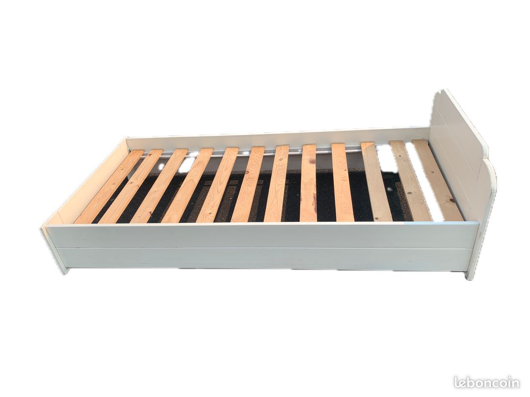 Lit 1 personne IKEA 190 X 90 cm (image 3)