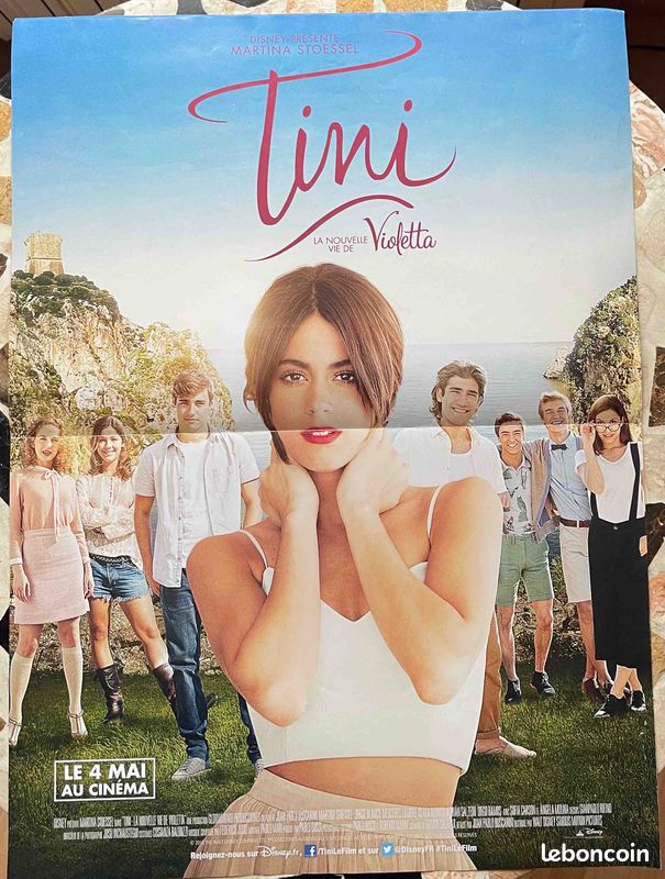 🎥🎬 Tini, la nouvelle vie de Violetta [2016] 🎞 Affiche originale de Ciné 🎞 (image 1)