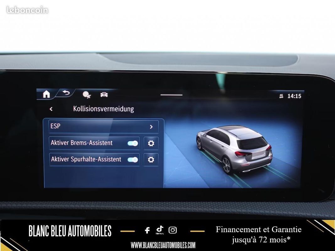 MERCEDES CLASSE A 180 D 116 CH Progressive Line 8G-DCT (image 36)