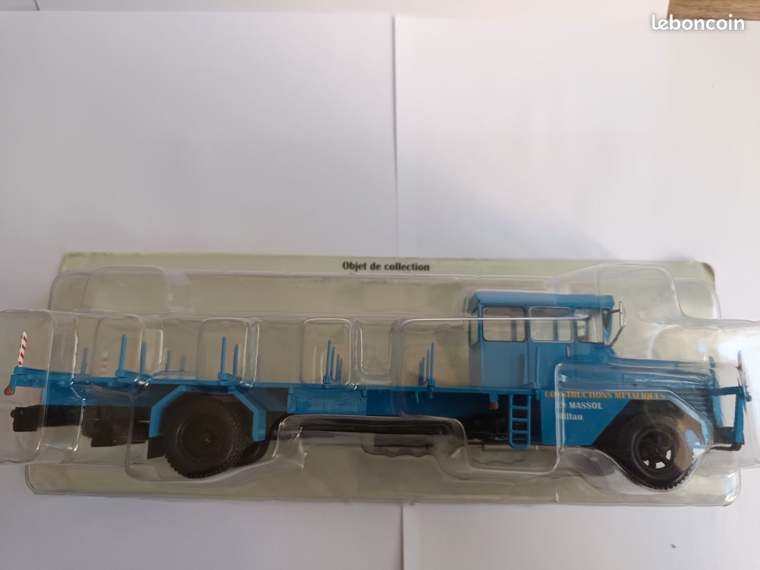 Camion Corgi Berliet Gringoire - 1:50 - Rouge Et Blanc - Occasion