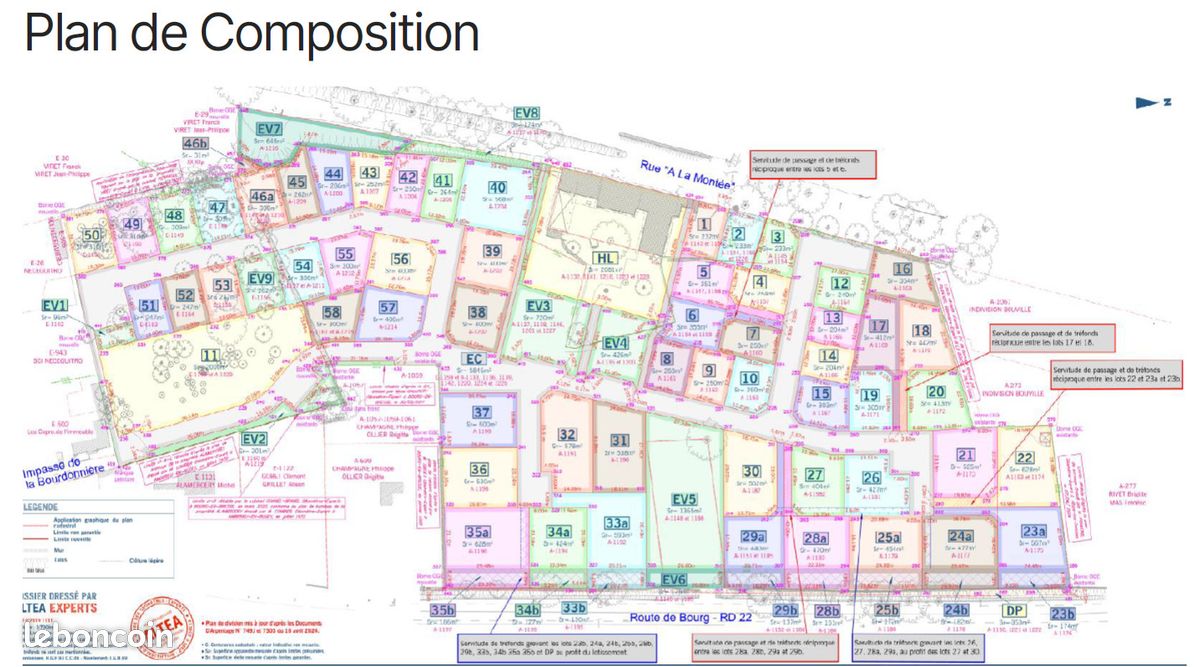 Terrain 628 m² · à Chalamont · 124 900 €