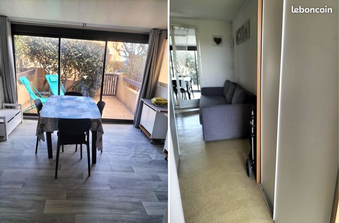 Appartement bord de plage port Leucate