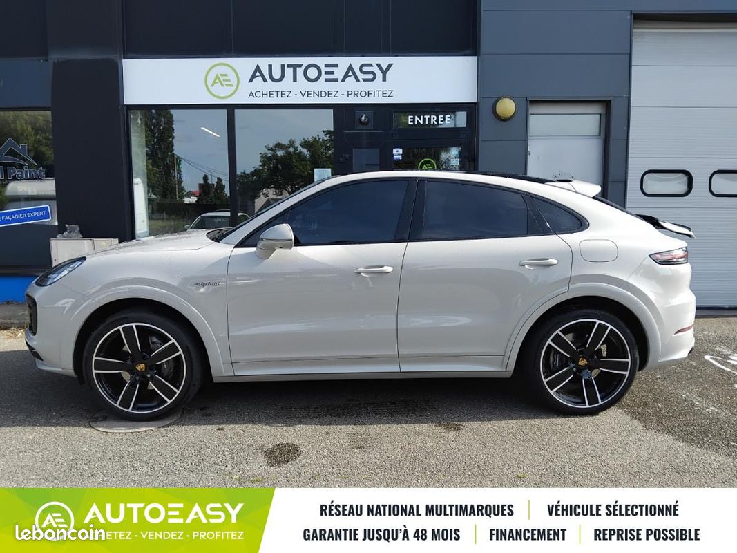 Porsche CAYENNE COUPE 3.0 V6 462ch E-Hybrid - 1°Main - TVA Récupérable - Origine FR - Suivi Porsche (image 2)