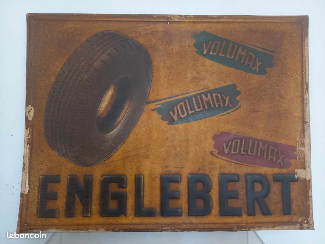 Plaque Enseigne Michelin Style Vintage – Décoration Garage En Aluminium (Dibond)