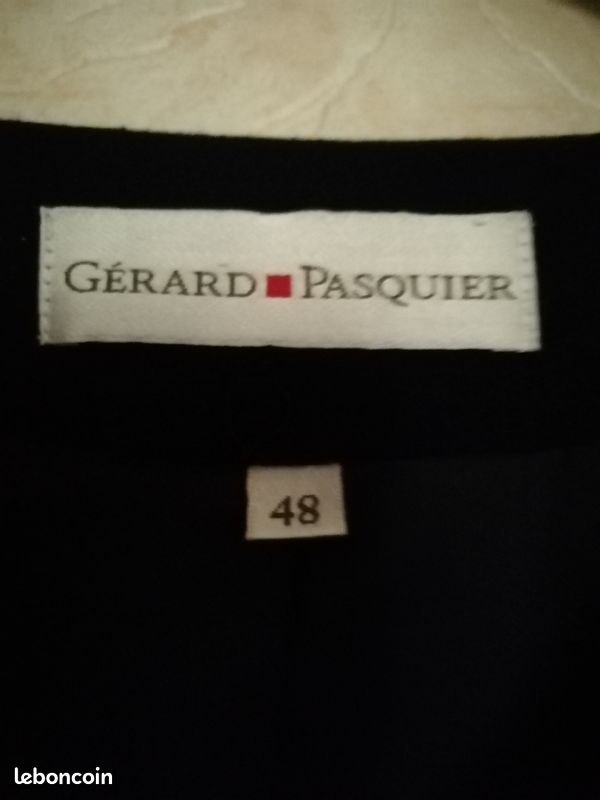 Veste Gérard Pasquier bleu marine (image 2)