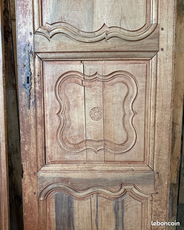 Paire de portes anciennes d’armoire (image 10)