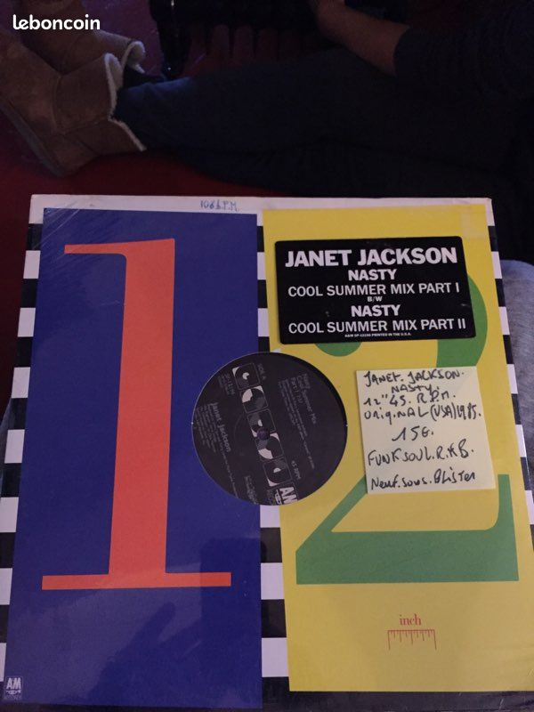 Vinyl maxi neuf sous blister Janet Jackson original USA 🇺🇸 (image 1)