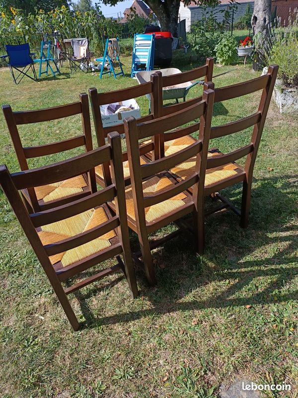Chaises paillees (image 1)