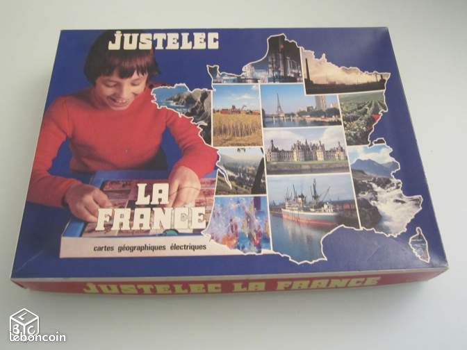 Ancien jeu de société JUSTELEC (image 1)