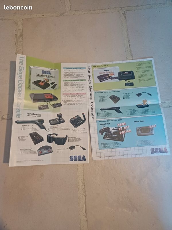 Catalogue sega master system - Consoles