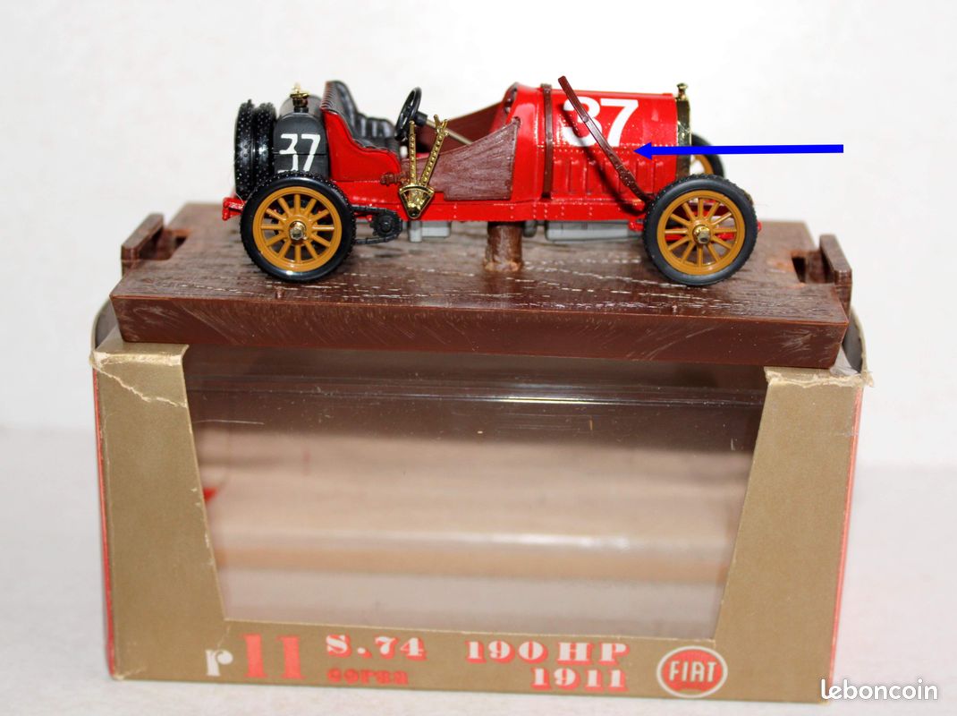 Brumm série old Fire 1/43 ème véhicule a vapeur - Collection
