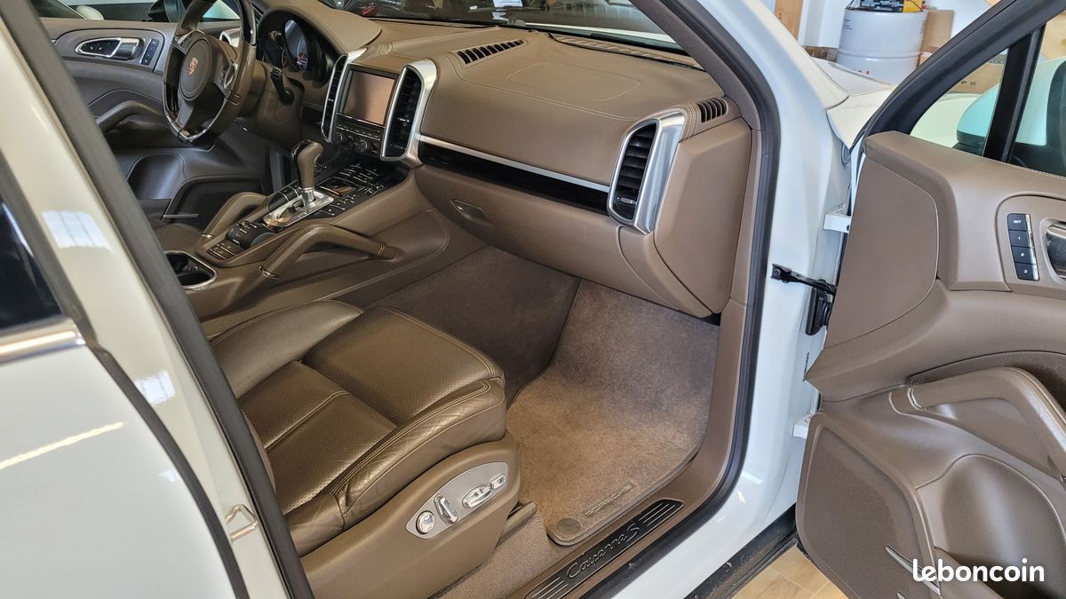 Porsche cayenne S - v8 - 4.8 l - 400 cv - Origine France / toit pano / sièges chauffant - Garantie 12 mois (image 8)