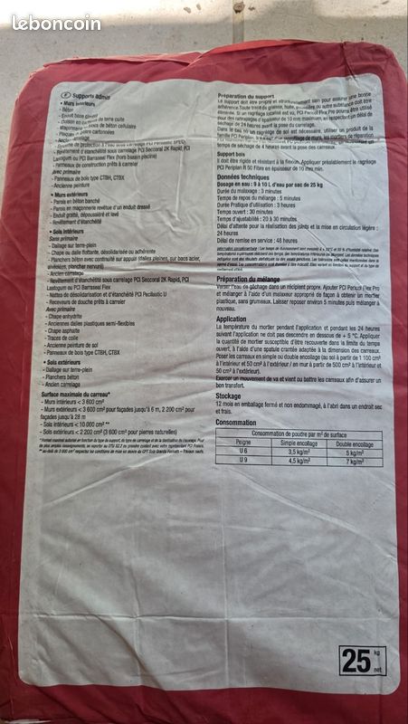 Colle carrelage flex PCI (image 3)