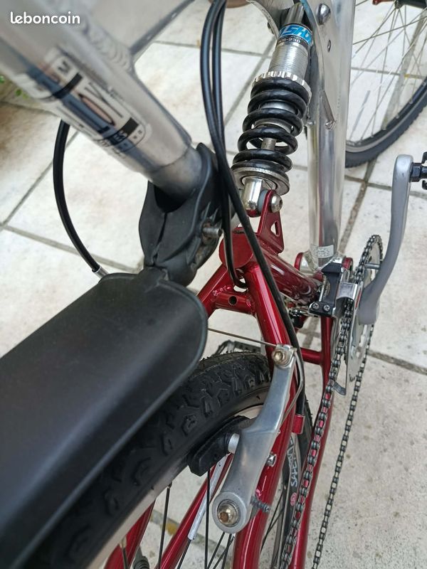 VTT 26" tout suspendu – Custom chrome - Nombreuses pièces neuves (image 7)
