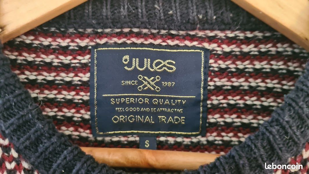 Lot 2 pulls Jules taille S - Vêtements