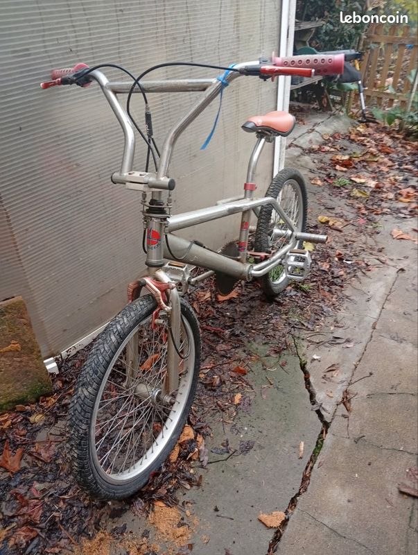 Paires De Pegs BMX Vintage Chrome - École Freestyle