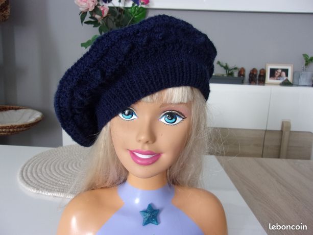 Bonnet Gaastra Bleu Marine Taille Unique Adulte - Occasion Très Bon état, Matière Acrylique