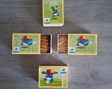 Lot De Boîtes D'allumettes Équipe De France – Coupe Du Monde 1998 – SEITA Neuves