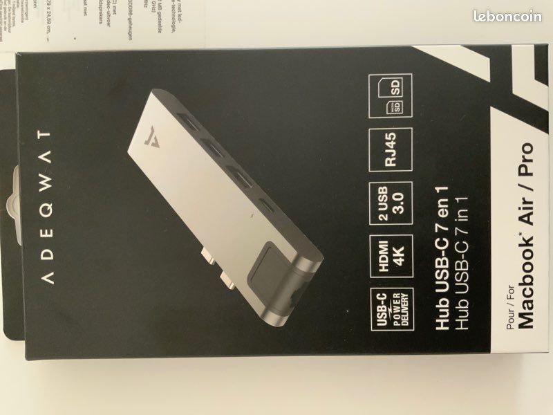 Adaptateur ADEQWAT MacBook Pro (image 3)